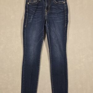 True Religion Halle Mid Rise Super Skinny Stretch Jeans (L303)